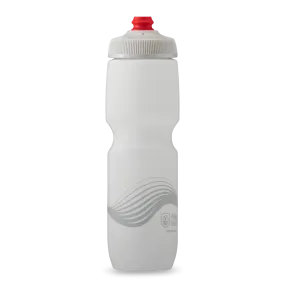 30 oz Breakaway® Water Bottle Wave Ivory/Silver by Polar Bottle Made in USA