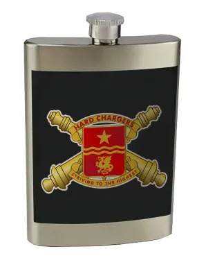 8 oz. Stainless Steel Flask with screw on lid.