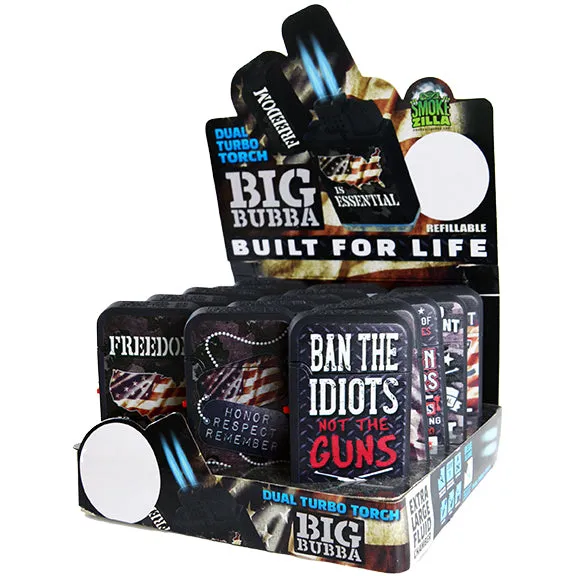 Big Bubba Dual Torch Lighter - 15 Pieces Per Retail Ready Display 22379