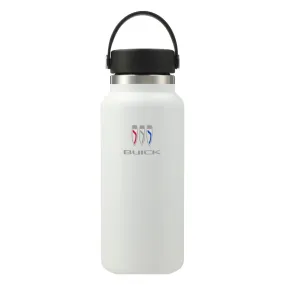 Buick White Hydro Flask 32oz