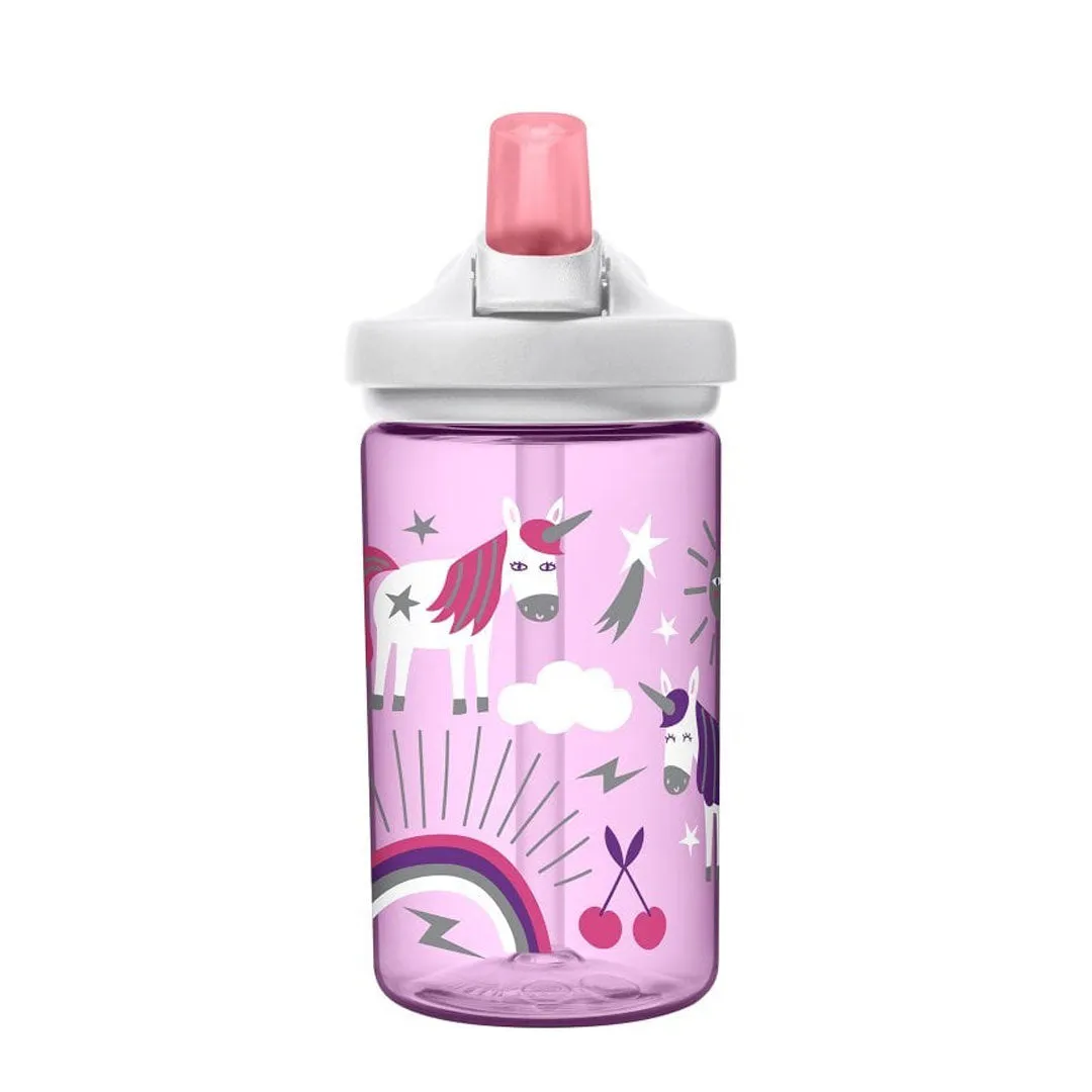 Camelbak Childrens Eddy Plastic Water Bottle 410ml Unicorn