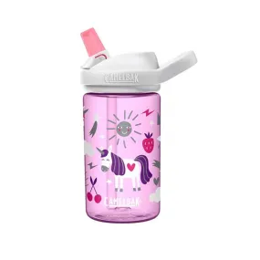 CamelBak Eddy  Kids 400ML Straw Water Bottle - Unicorn Party