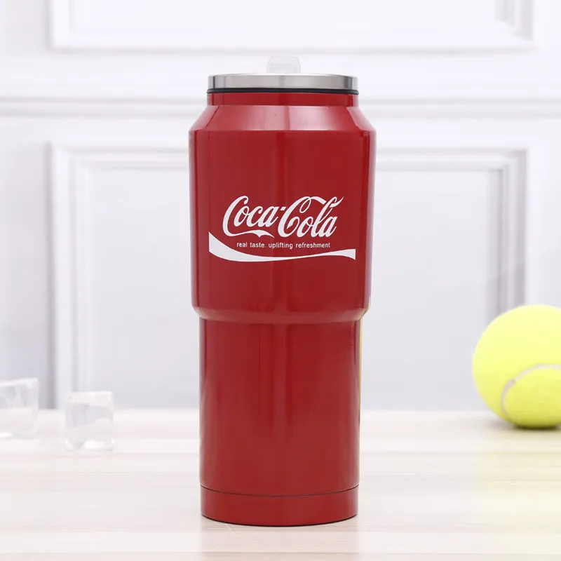 Coke bottle thermos cup