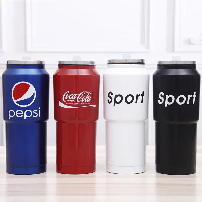 Coke bottle thermos cup