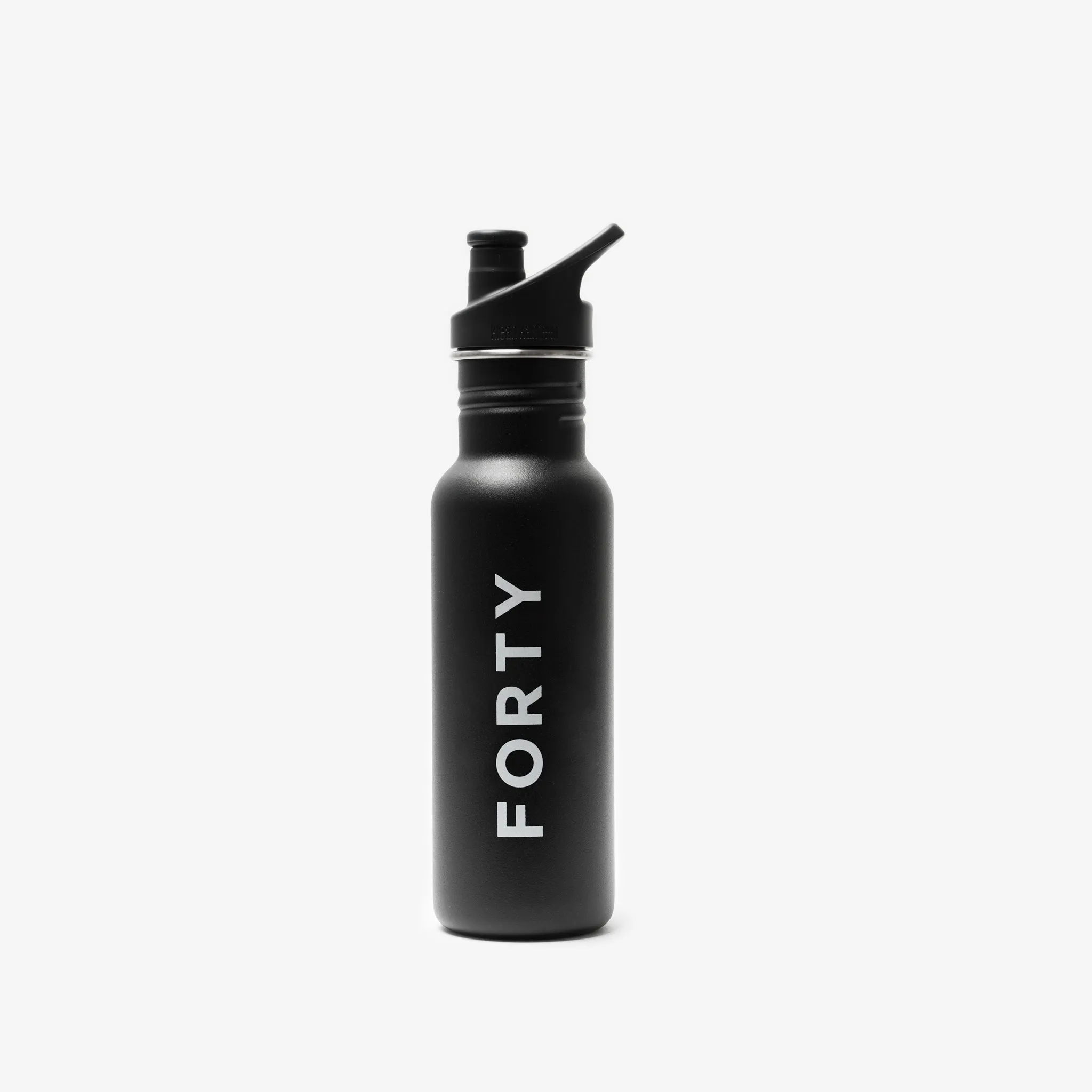 FORTY 800ml Water Bottle (Matte Black)