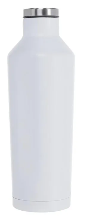 GALATI - Hans Larsen Double Wall Stainless Steel Water Bottle - White