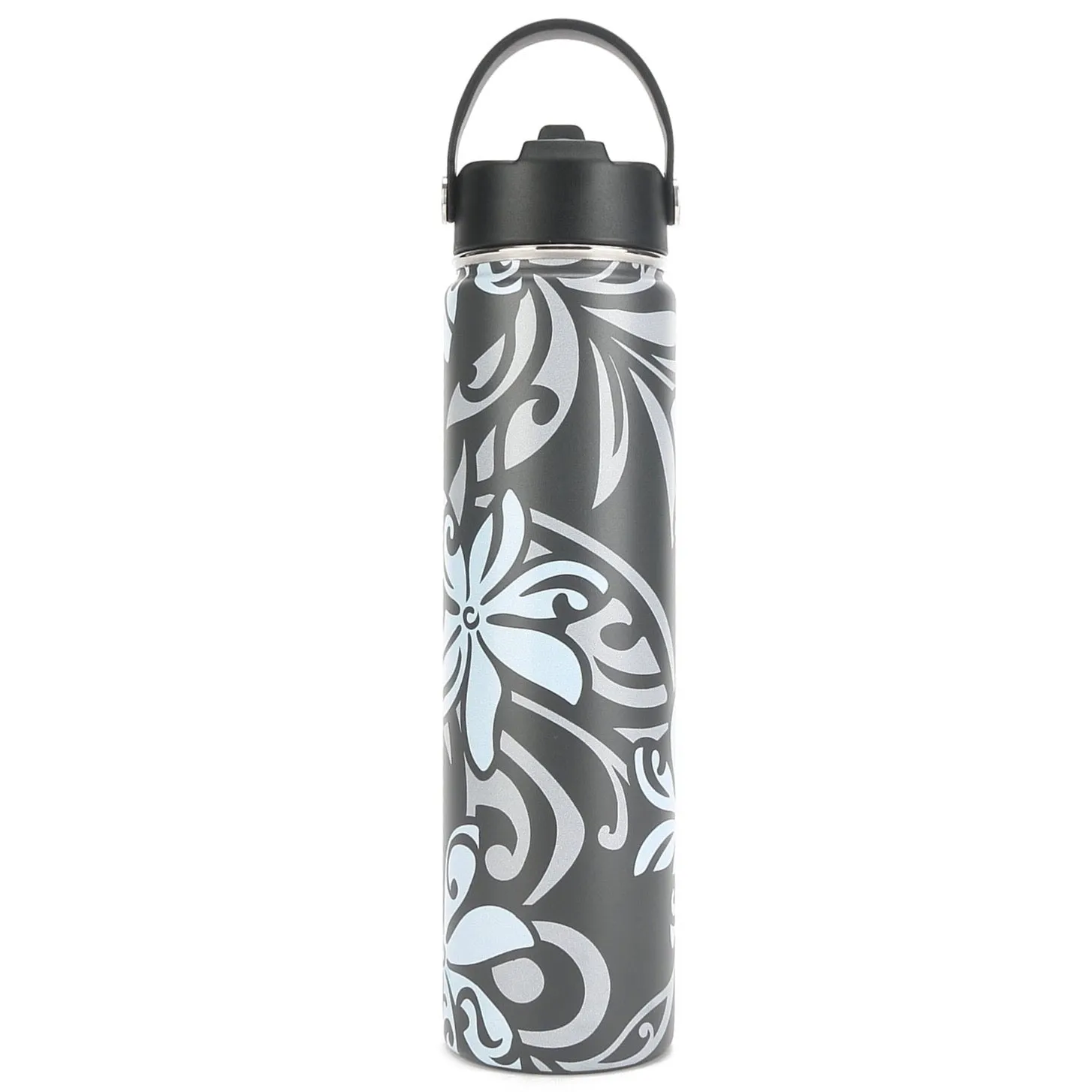 Insulated Water Bottle 24oz Tiare Infinity Grey