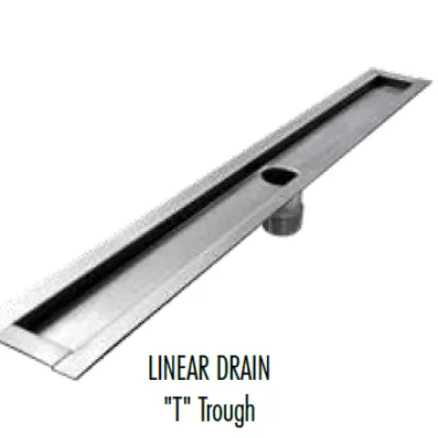 Laticrete Linear Drain "T" Trough