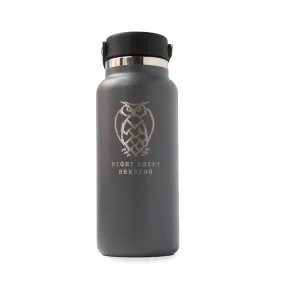 NSB Logo Hydro Flask - 32oz - Stone & Black